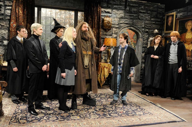 Daniel Radcliffe and Bobby Moynihan on "SNL"