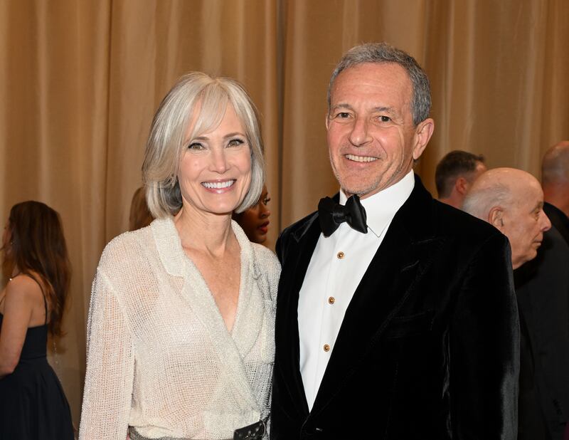 Willow Bay and Bob Iger.