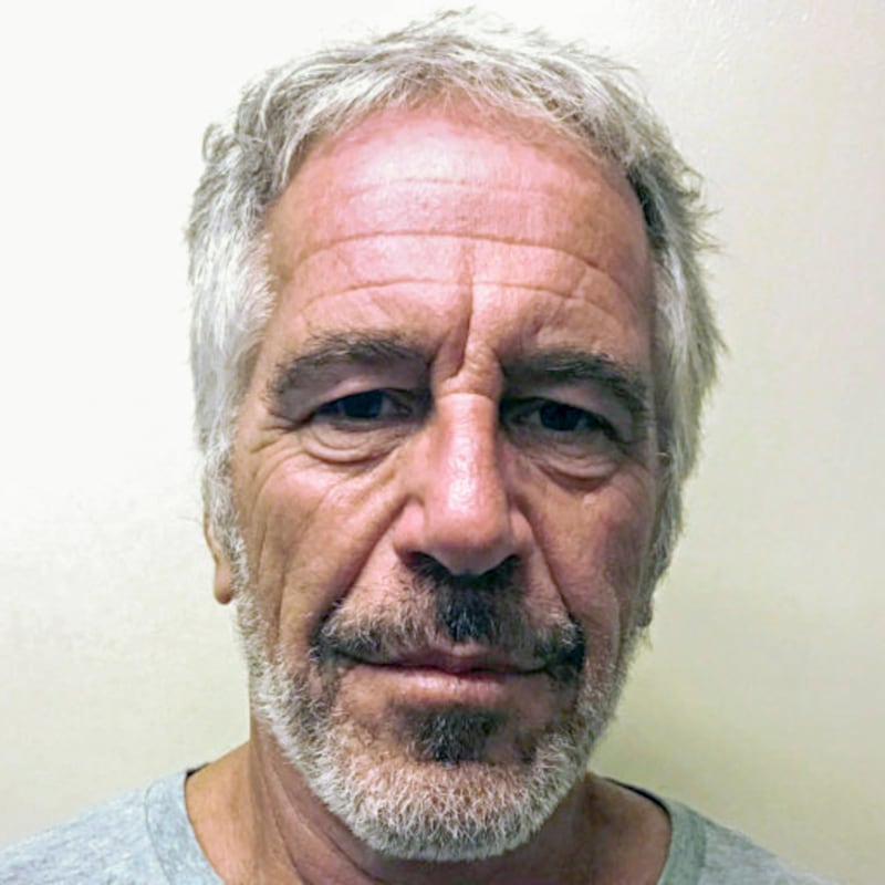 Jeffrey Epstein mugshot 