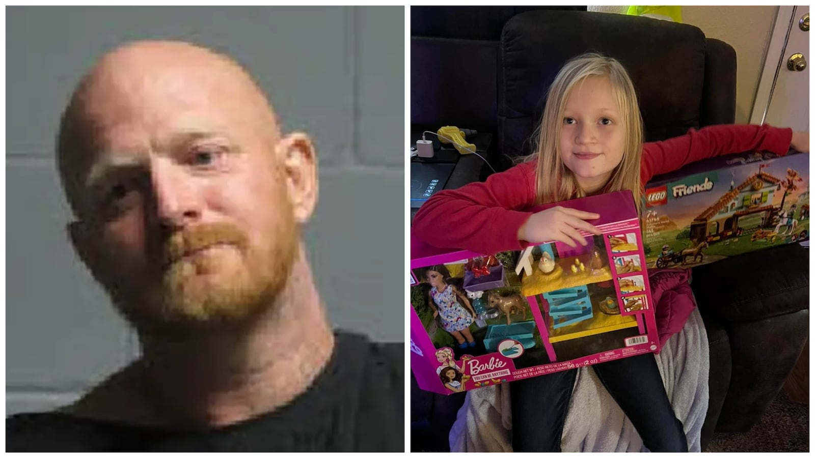 Side-by-side photos of Don Steven McDougal, left, and Audrii Cunningham, right.