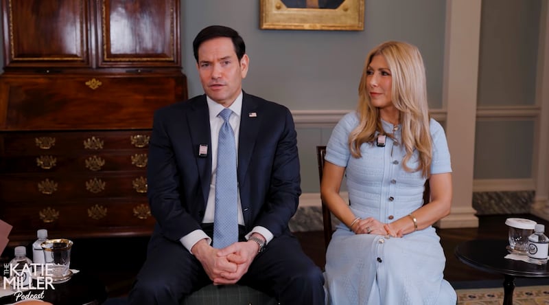 Marco and Jeanette Rubio on Katie Miller's podcast.