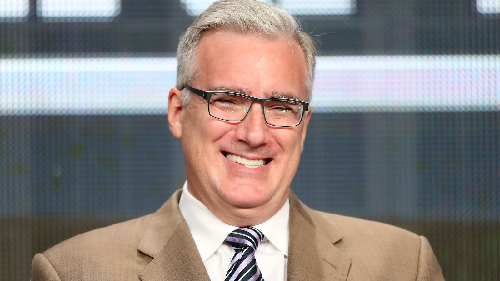 Keith Olbermann speaks onstage during the Olbermann panel at the ESPN portion of the 2013 Summer Television Critics Association tour at the Beverly Hilton Hotel on July 24, 2013 in Beverly Hills, California.