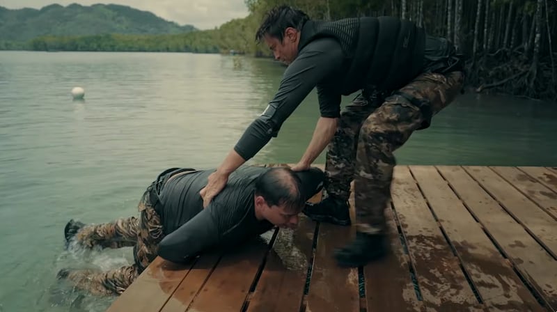 George Santos’ first challenge? Get out of the water.