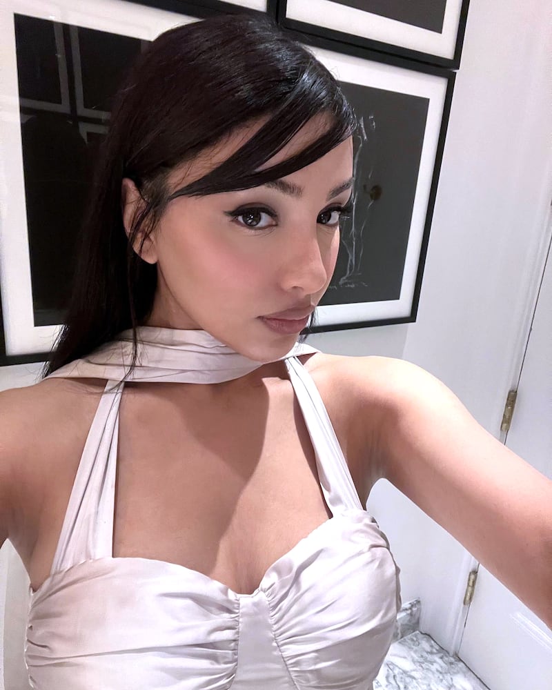 Ellie Aghayeva is a social media influencer with more than 100,000 followers.