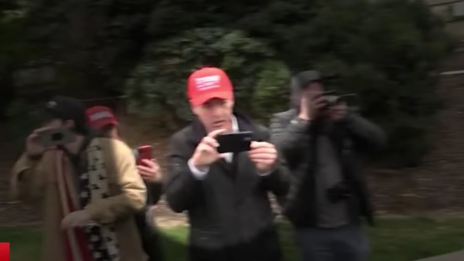 Kenneth Chesebro, one of the alleged architects of the fake electors scheme to keep Donald Trump in office, is accused of following Alex Jones around the Capitol grounds on Jan. 6, 2021.