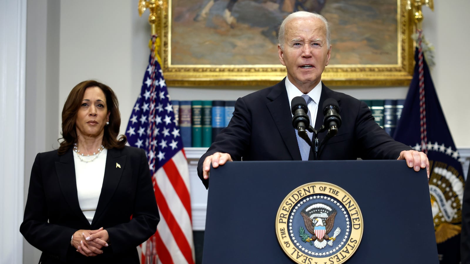 President Joe Biden and Vice President Kamala Harris.