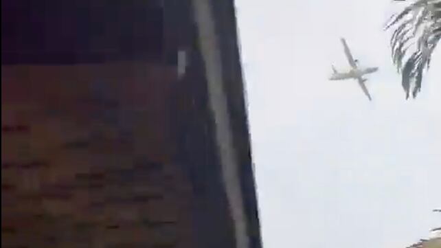 Plane plummets to ground in Brazil