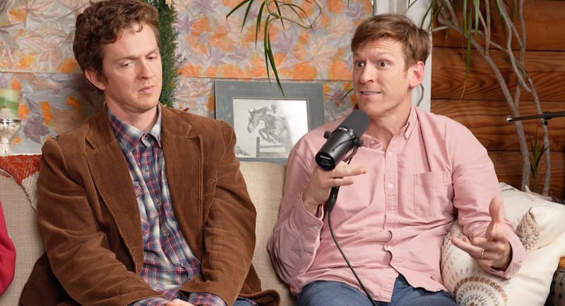 Pastor Stuart Knechtle (right).