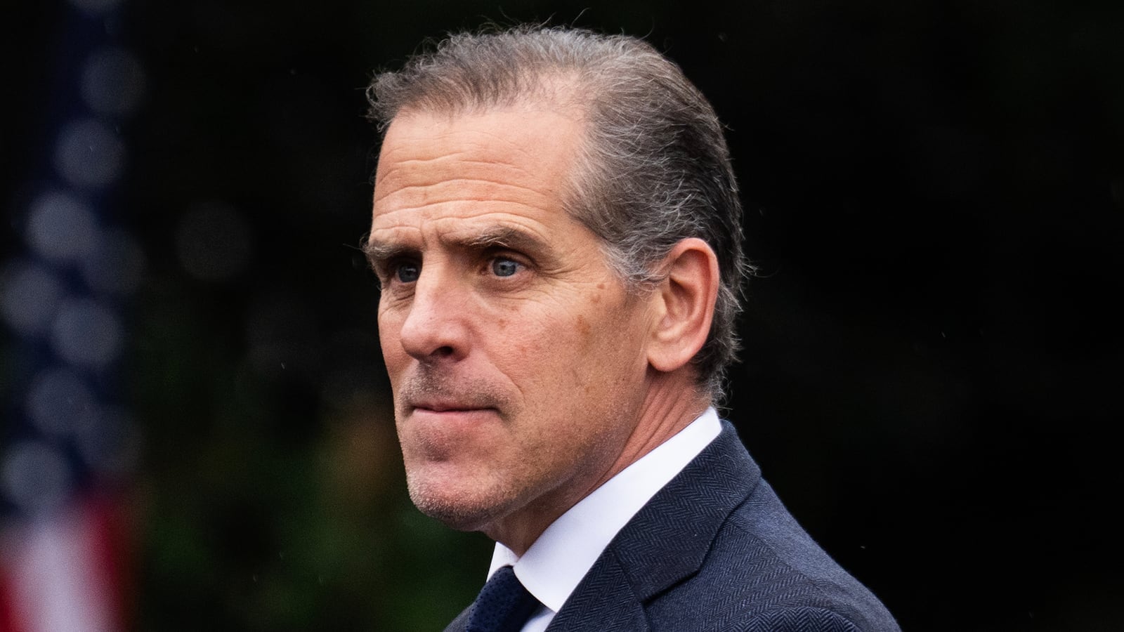 UNITED STATES - SEPTEMBER 30: Hunter Biden, the son President Joe Biden, is seen during an event to celebrate the U.S. Olympic and Paralympic teams on the South Lawn of the White House on Monday, September 30, 2024. (Tom Williams/CQ-Roll Call, Inc via Getty Images)