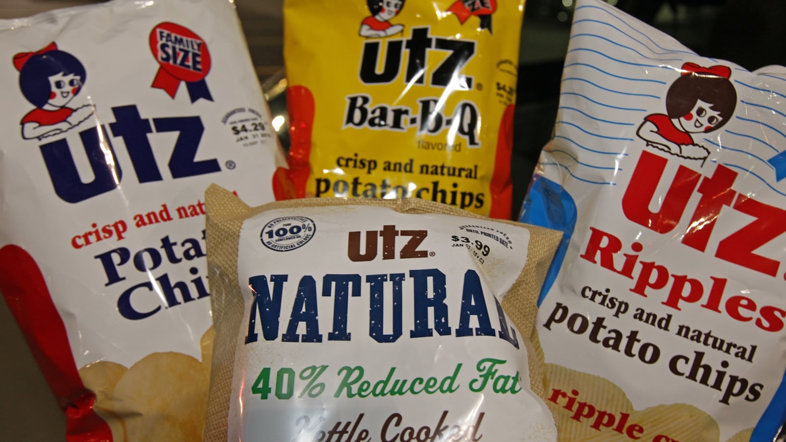Utz potato chips.