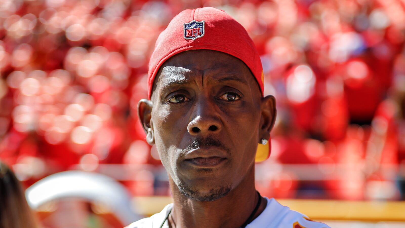 Pat Mahomes at a Kansas City Chiefs game in 2018.
