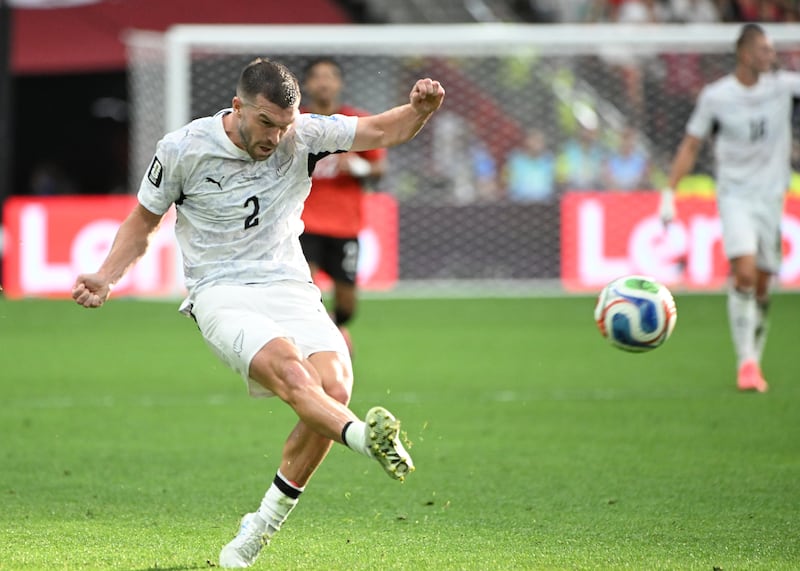 New Zealand defender Tim Payne during the 2026 FIFA World Cup at BC Place Vancouver.