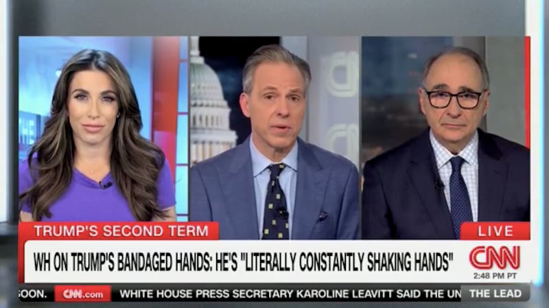Jake Tapper talks Donald Trump’s health on CNN.
