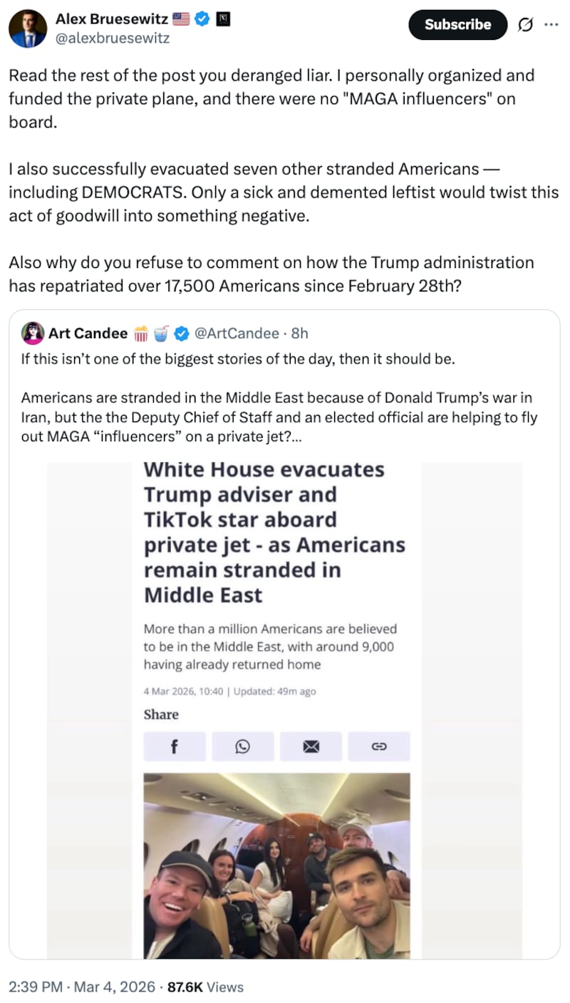 Alex Bruesewitz on X