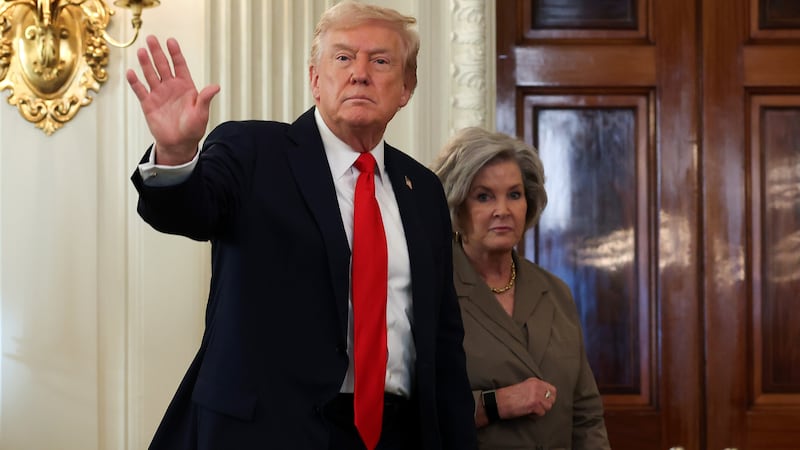 Donald Trump and Susie Wiles