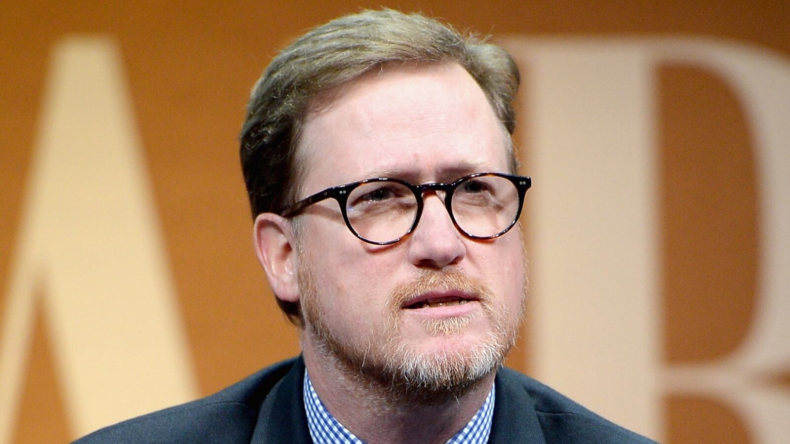 SAN FRANCISCO, CA - OCTOBER 08: Vanity Fair Special Correspondent Bryan Burrough speaks onstage during "Policing Wall Street and Silicon Valley" at the Vanity Fair New Establishment Summit at Yerba Buena Center for the Arts on October 8, 2014 in San Francisco, California.