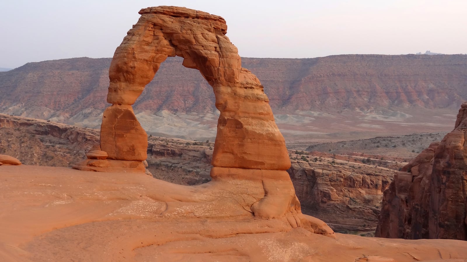 A picture of the general view of the Arches National Park in Moab, Utah. James Bernard Hendricks, a 66-year-old man from Texas, is believed to have died from a heat stroke while on a trip to Arches National Park in Utah to scatter his father’s ashes.
