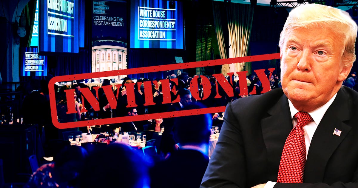 Why Trump Can’t Be Invited Back to the White House Correspondents’ Dinner
