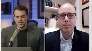 Sean and Kolvet discuss their plan for Virginia. Credit: Real America's Voice.