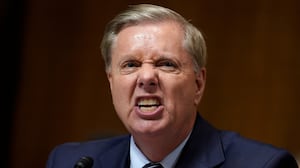 WASHINGTON, DC - SEPTEMBER 27: U.S. Sen. Lindsey Graham speaks during testimony by U.S. Supreme Court nominee Brett Kavanaugh before the Senate Judiciary Committee at the Dirksen Senate Office Building on Capitol Hill September 27, 2018 in Washington, DC. Christine Blasey Ford, a professor at Palo Alto University and a research psychologist at the Stanford University School of Medicine, has accused Kavanaugh of sexually assaulting her during a party in 1982 when they were high school students in suburban Maryland. (Photo by Andrew Harnik-Pool/Getty Images)