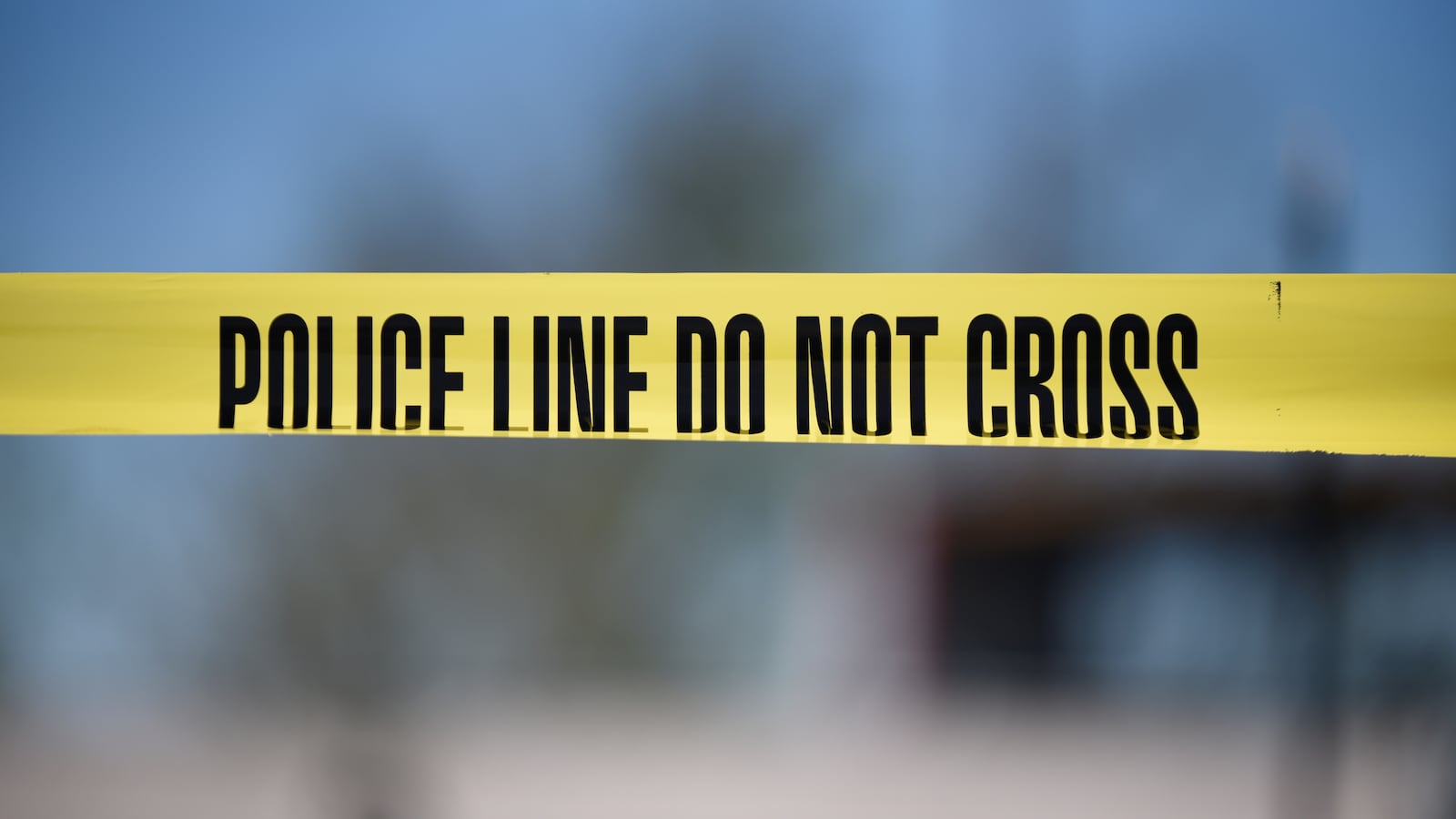 Police tape.