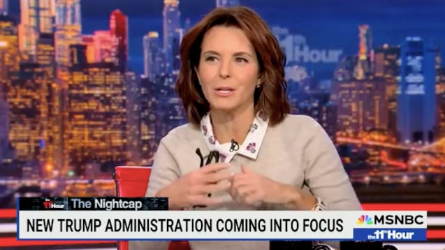 MSNBC's The 11th Hour With Stephanie Ruhle.