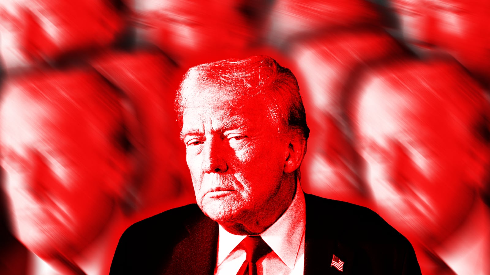 Donald Trump photo illustration