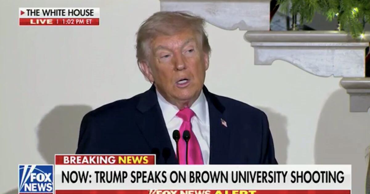 Trump Gives Little Comfort for Deadly Ivy League Rampage: ‘Things Can ...
