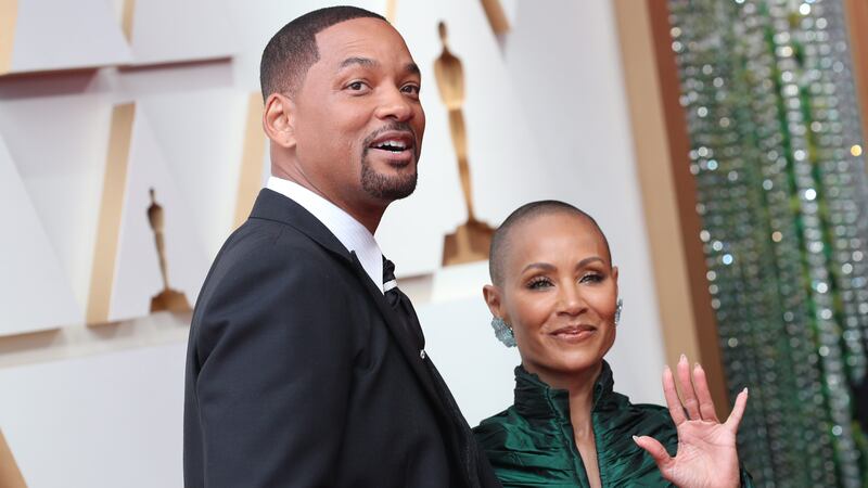 Will Smith and Jada Pinkett Smith at the 2022 Oscars.