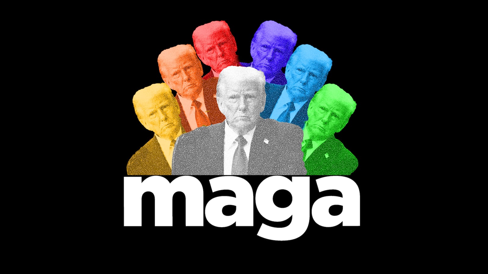 Donald Trump, MSNBC illustration