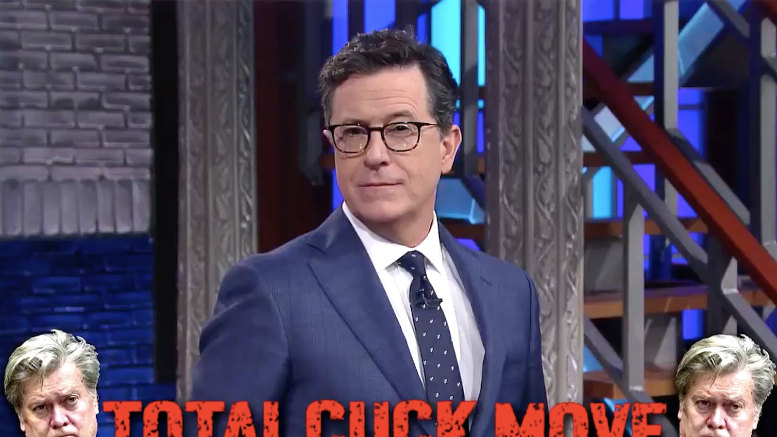 articles/2017/04/07/stephen-colbert-mocks-steve-bannon-s-total-cuck-move/170406-wilstein-bannon-kushner-tease_ft51of