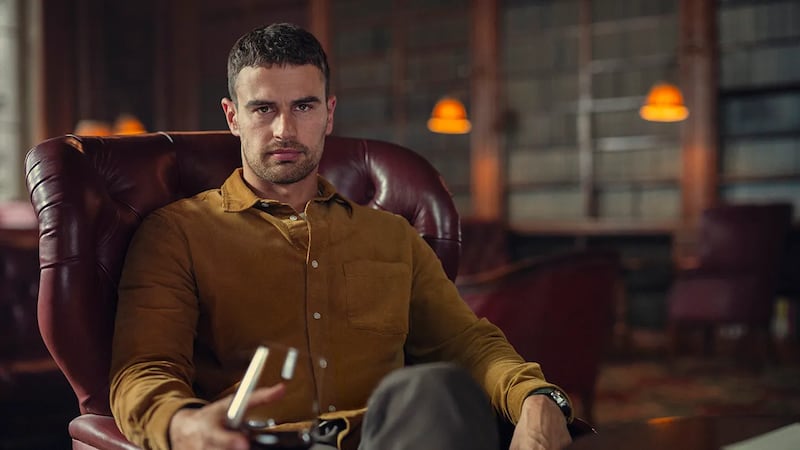 Theo James stars as Eddie Horniman in Netflix’s “The Gentlemen.”