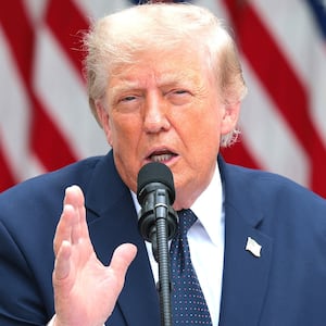 President Donald Trump speaks at the White House on July 06, 2026 in Washington, D.C.
