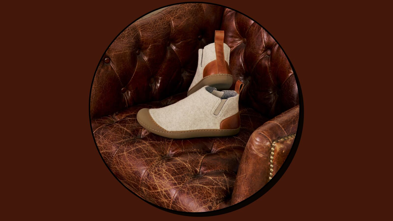 Huckberry wool slipper boots