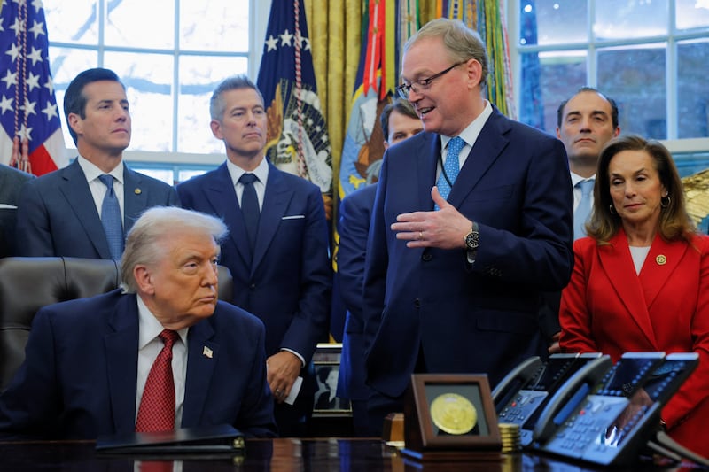 Hassett conceded the jobs report was "a little lukewarm," but said he was "very, very happy" with the broader economic picture.