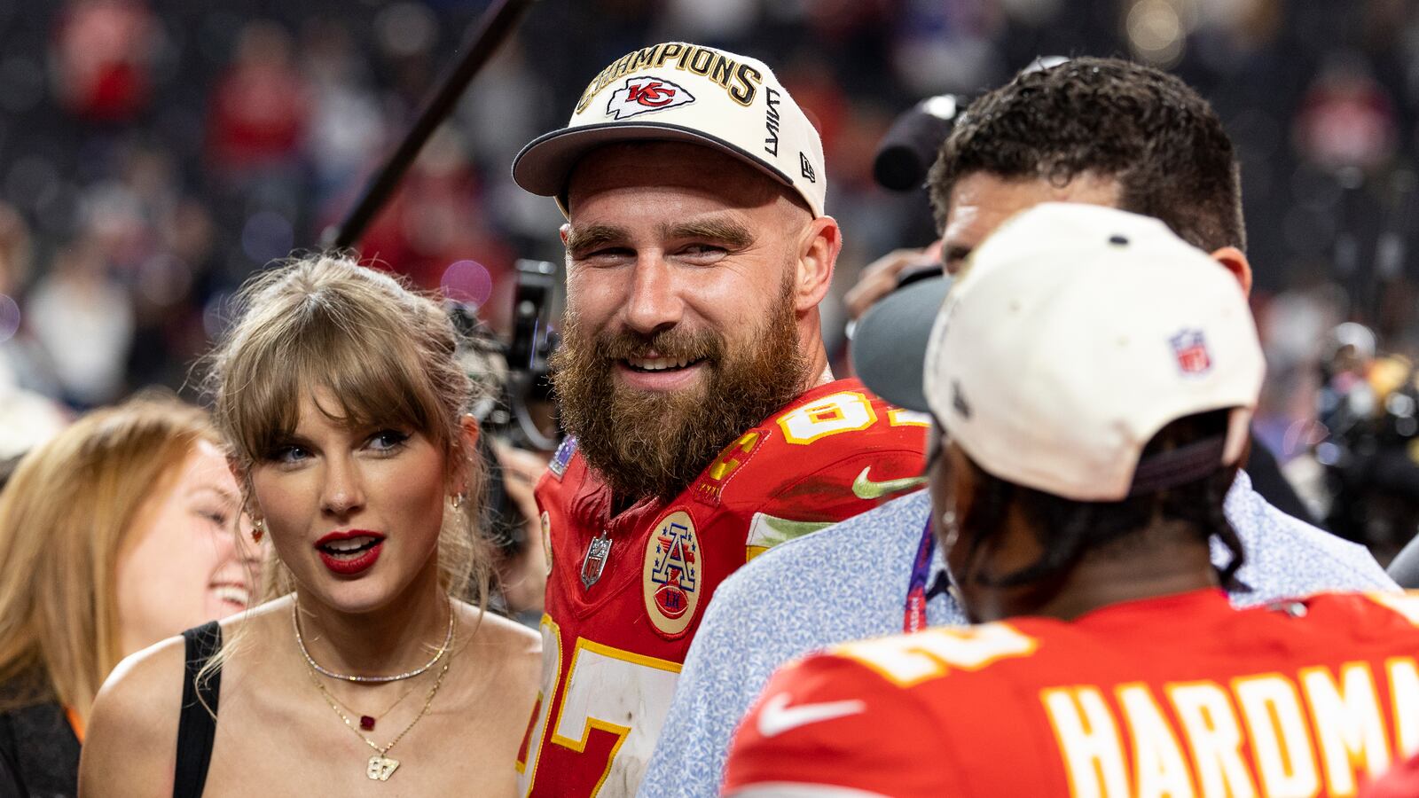 Travis Kelce and Taylor Swift