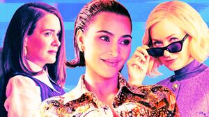 Sarah Paulson, Kim Kardashian, and Naomi Watts in All's Fair.