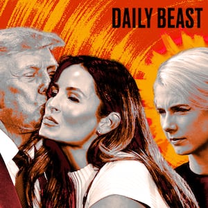 Donald Trump, Margo Martin and Natalie Harp