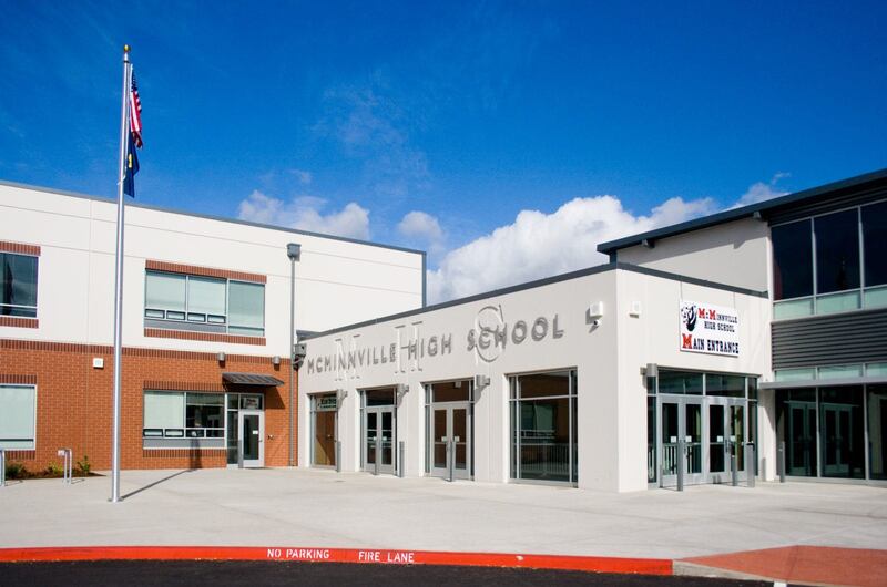 McMinnville High School, rural Oregon.