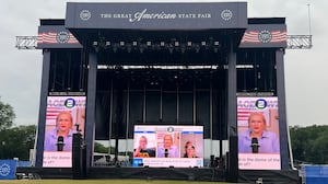 McCain posted this image on X. Note the severe lack of people.