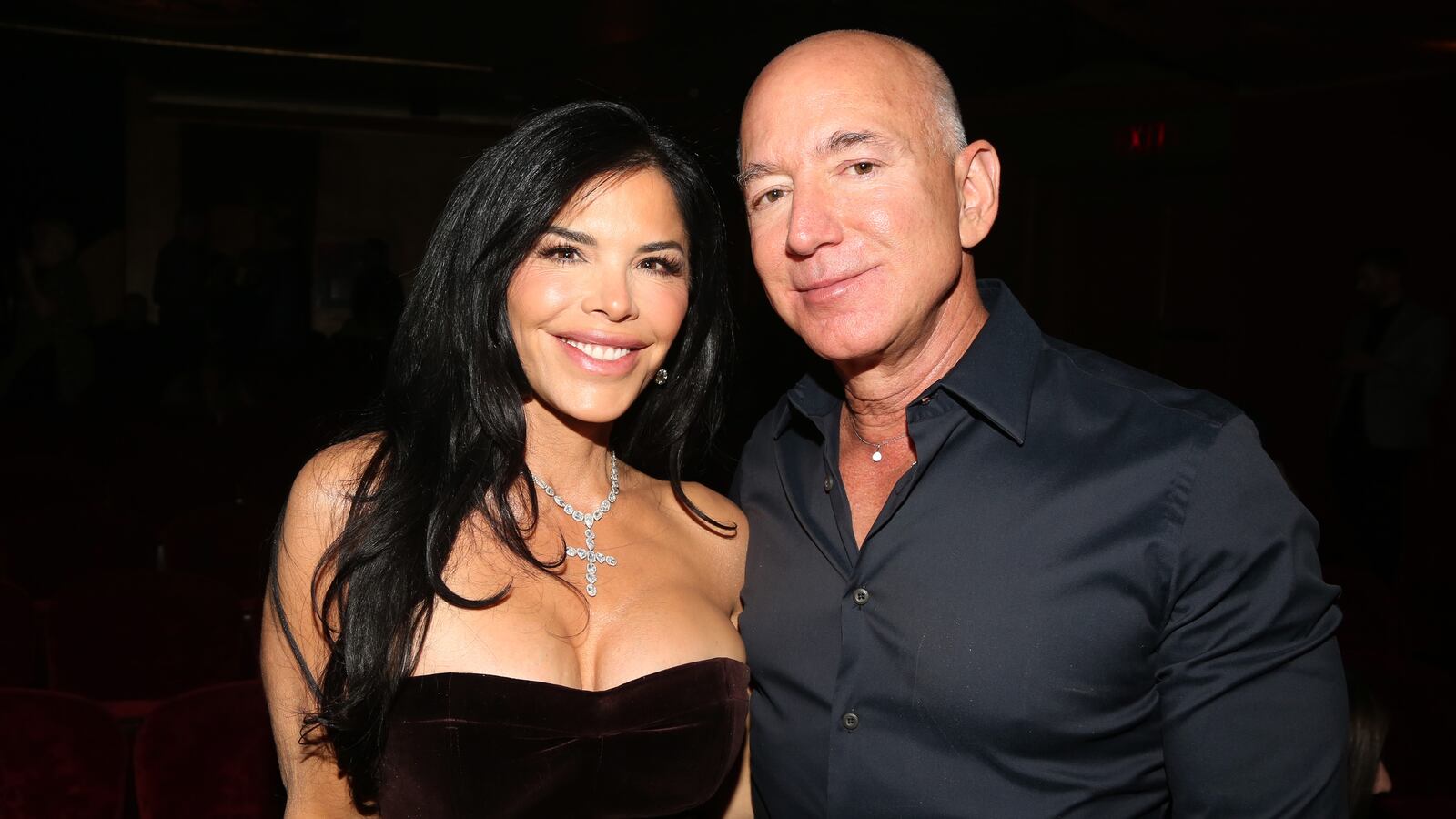 Lauren Sanchez and Jeff Bezos