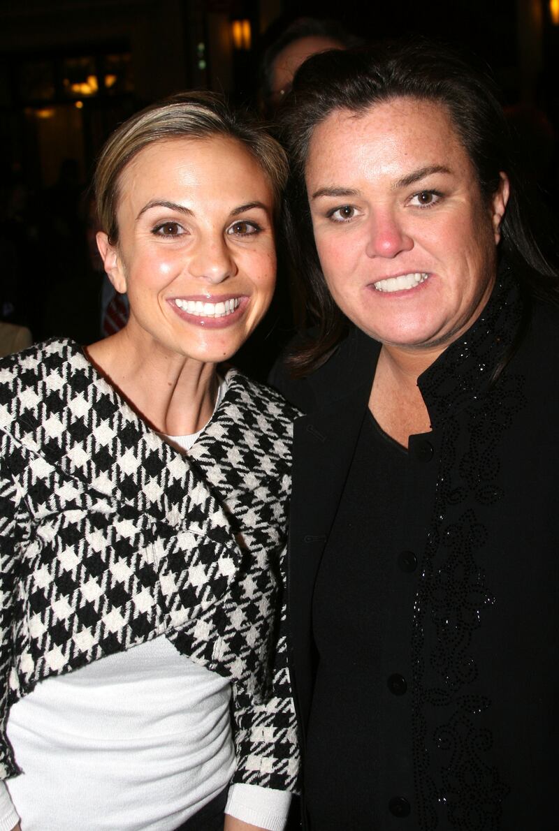 Elisabeth Hasselbeck and Rosie O'Donnell.