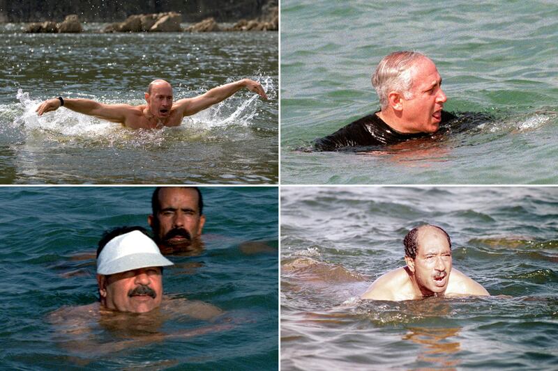 galleries/2012/04/10/obama-s-push-ups-from-sarkozy-biking-to-cameron-running-more-world-leaders-working-out-photos/world-leader-workouts-swimming_enzukn