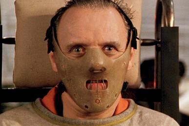 Anthony Hopkins as Hannibal Lecter in The Silence of the Lambs (1991)