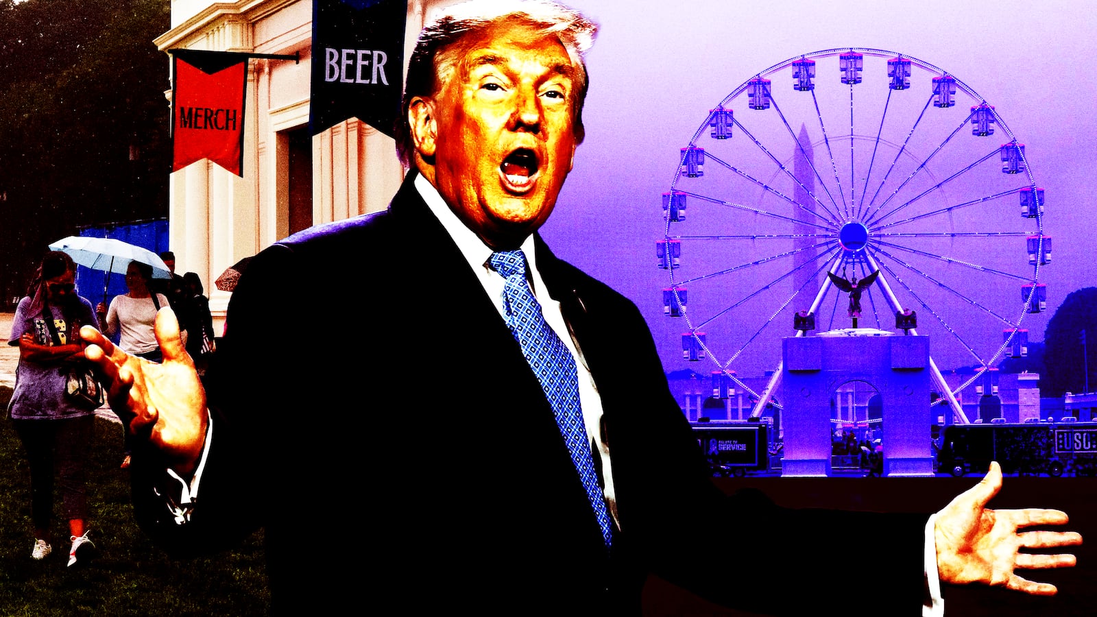 Donald Trump, Great American State Fair photo illustration