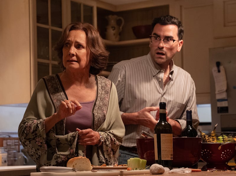 Laurie Metcalf and Dan Levy