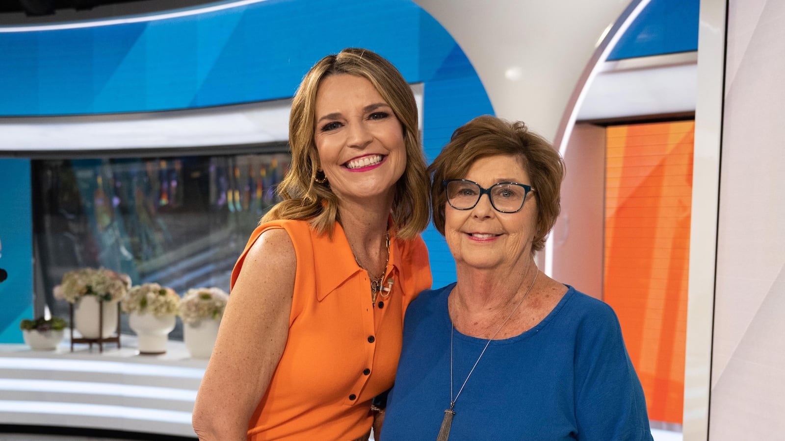 TODAY -- Pictured: Savannah Guthrie and mother Nancy Guthrie on Thursday, June 15, 2023 -- (Photo by: Nathan Congleton/NBC via Getty Images)