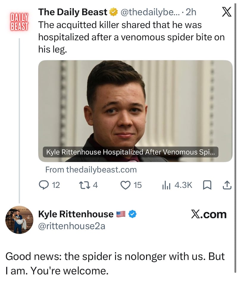 kyle rittenhouse tweet