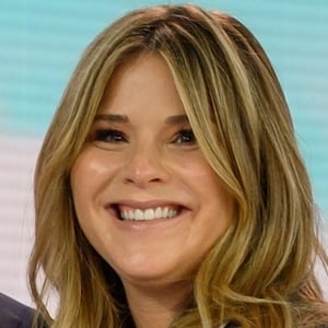 George W. Bush and Jenna Bush Hager in 2021. 