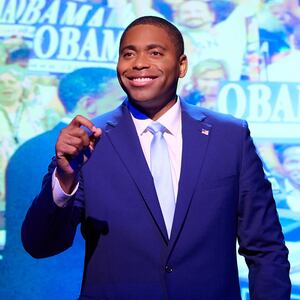 T.J. Wilkins as Barack Obama in "44."